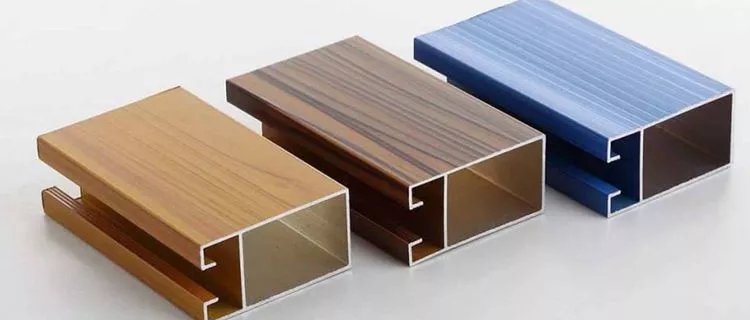 Wood Aluminium Extrusion Profiles