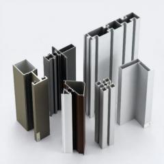 Extruded aluminum profiles factory prices，aluminium sliding door profile and aluminum sliding wardrobe parts