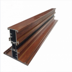 6000 Series Wood Grain Transfer Aluminum Profile