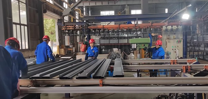 Have you seen the production process of aluminum profiles?