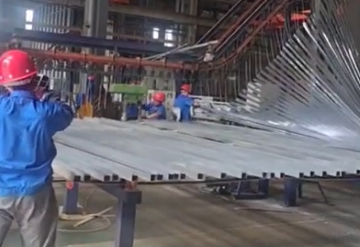Now showing you how we create our top-of-the-line aluminum profiles